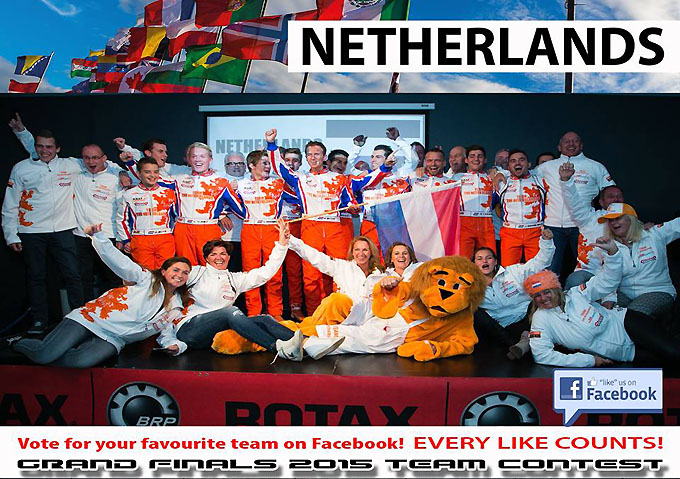 Team Nederland Rotax Max Challenge Grand Finals 2015 Portimao
